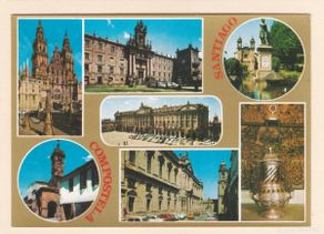Cartoline: SANTIAGO DE COMPOSTELA (LA CORUÑA). VISTAS VARIAS
